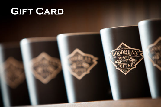 A GoodBean Coffee gift card